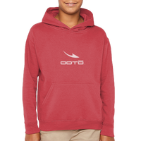 Thumbnail for OOTO - DASH EN WHITE - Youth Pullover Fleece Hoodie - 4 COLORS -