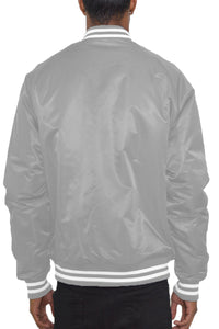 Thumbnail for Classic Varsity Windbreaker Bomber Jacket - 1 COLOR -