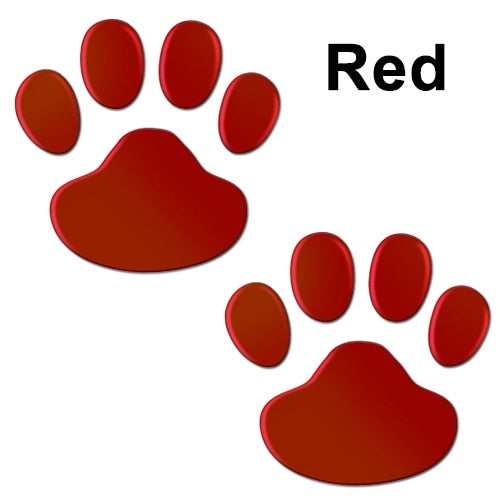 1 pair/Set 3D Stickers Paw - Bear Foot Prints Footprint Decal Car Stickers - [29 DAY DELIVERY] - 4 COLORS -