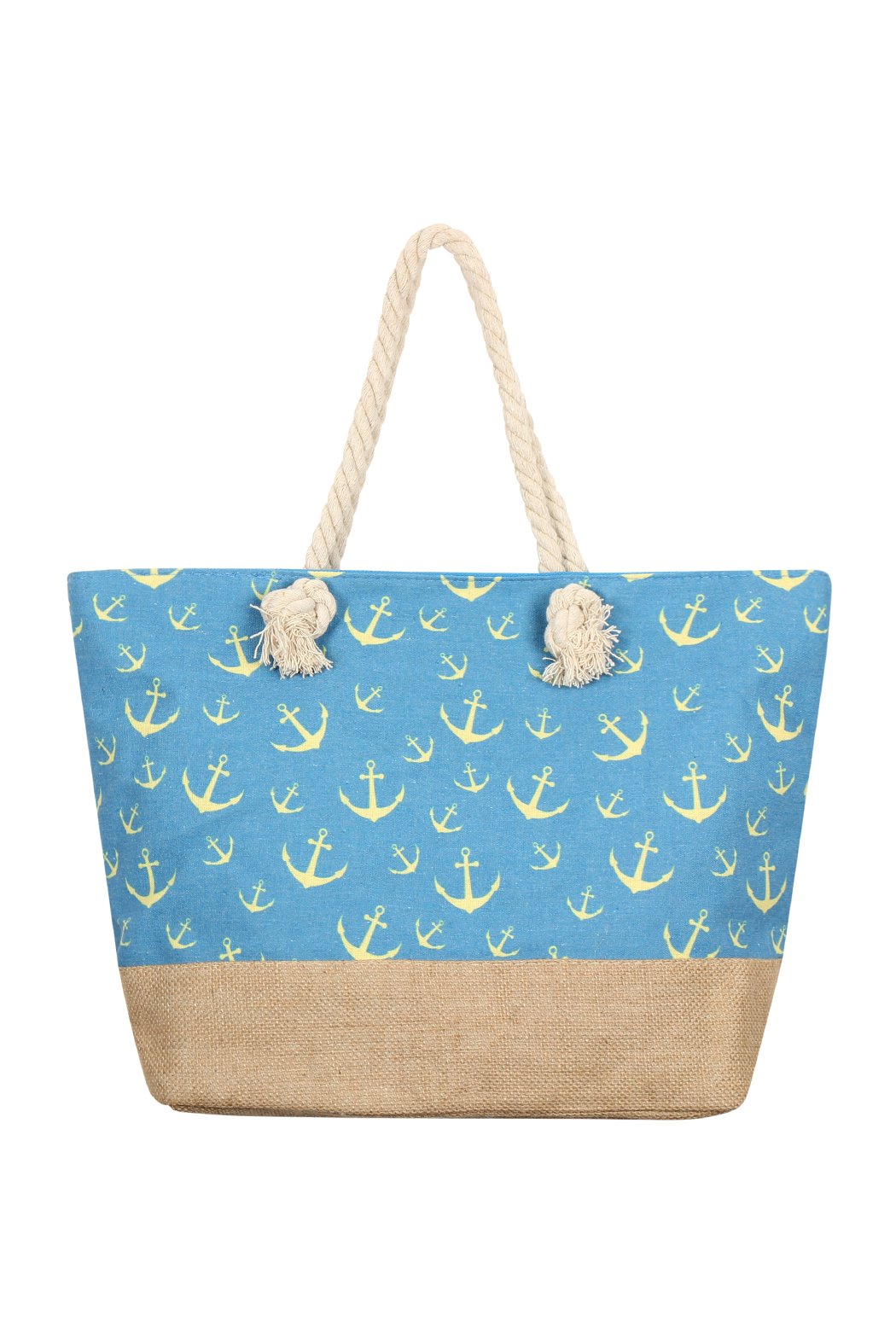 Anchor Print Tote Bags - 8 COLOR STYLES -