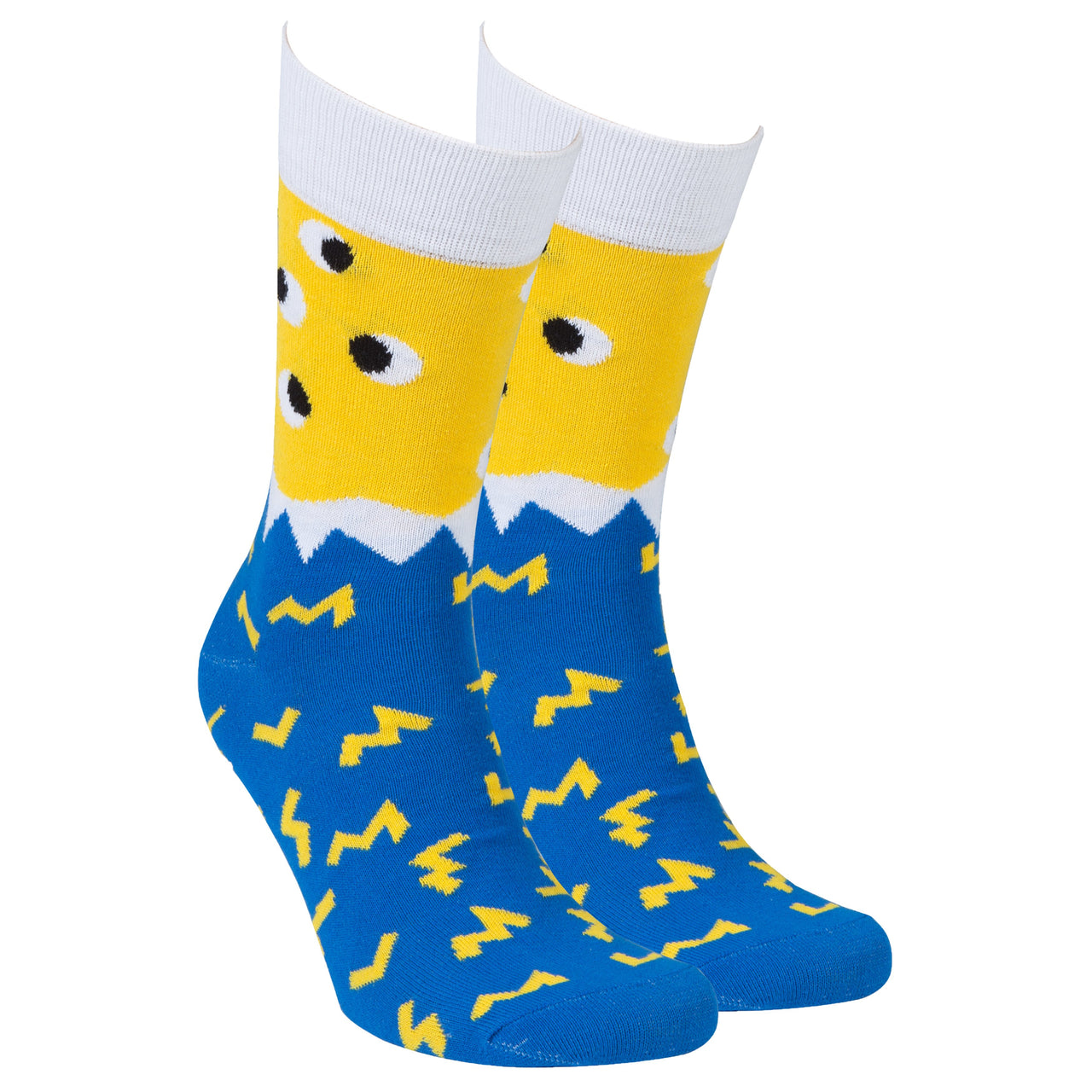 Men's Irregular Eyes Socks - 1 COLOR -