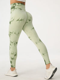 Thumbnail for Printed High Waist Active Leggings - T - 5 COLORS -