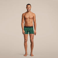 Thumbnail for Men's Weed Boxer Brief Underwear With Pouch -