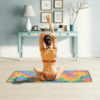 Thumbnail for Jupiter Gear - Tie Dye Yoga Mat Towel With Slip-Resistant Grip Dots - 4 TIE DYE COLORS -