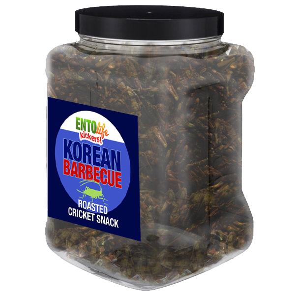 Korean Barbecue Flavored Cricket Snack - Pound Size - NOTHING SAYS INTERNATIONAL LOVE LIKE A HANDFUL OF BARBECUED CRICKETS -