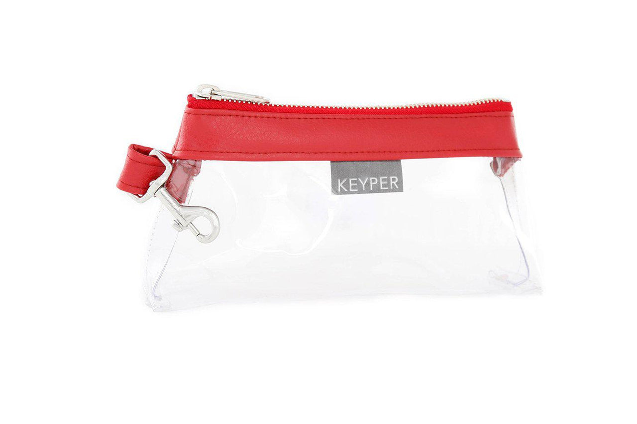 Keyper - Perfect Red Vegan Leather 4 PC WRISTLET SET - 2 OPTIONS -