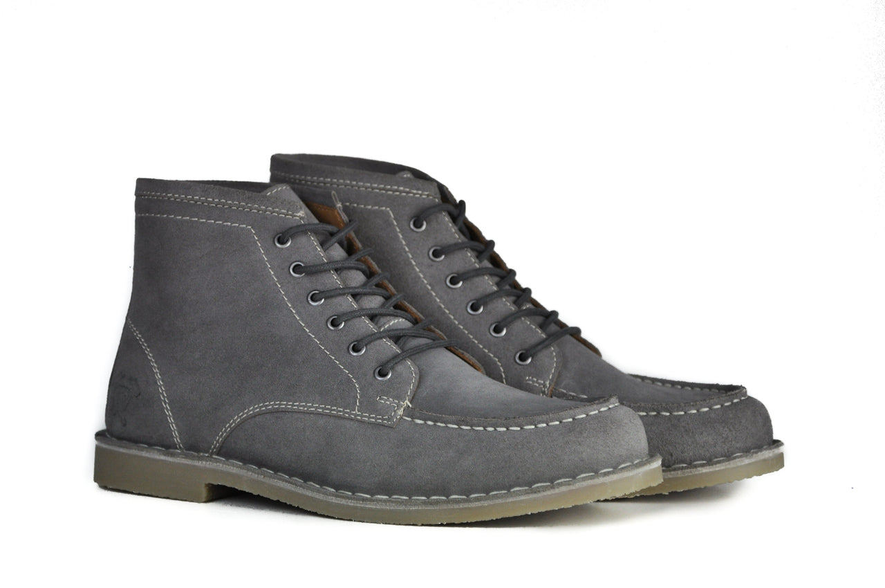 Hound & Hammer - The Cooper | Grey Suede -