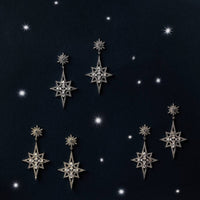 Thumbnail for LATELITA - Northern Star Drop Earrings Gold -