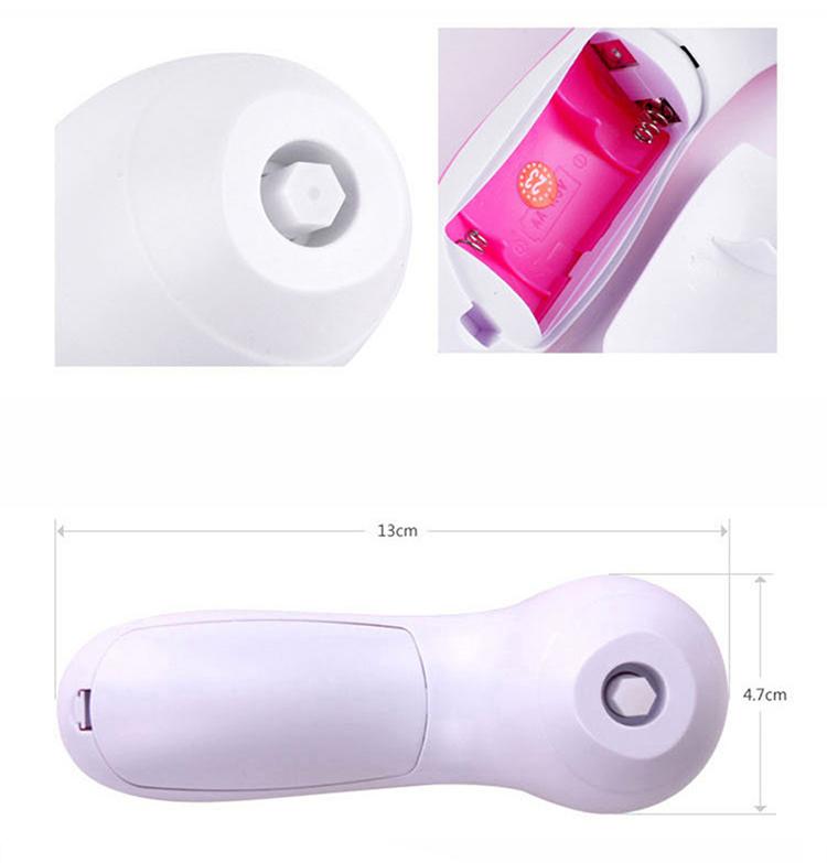 Savoy - 3-In-1 Electric Facial Cleansing Brush - 1 COLOR -