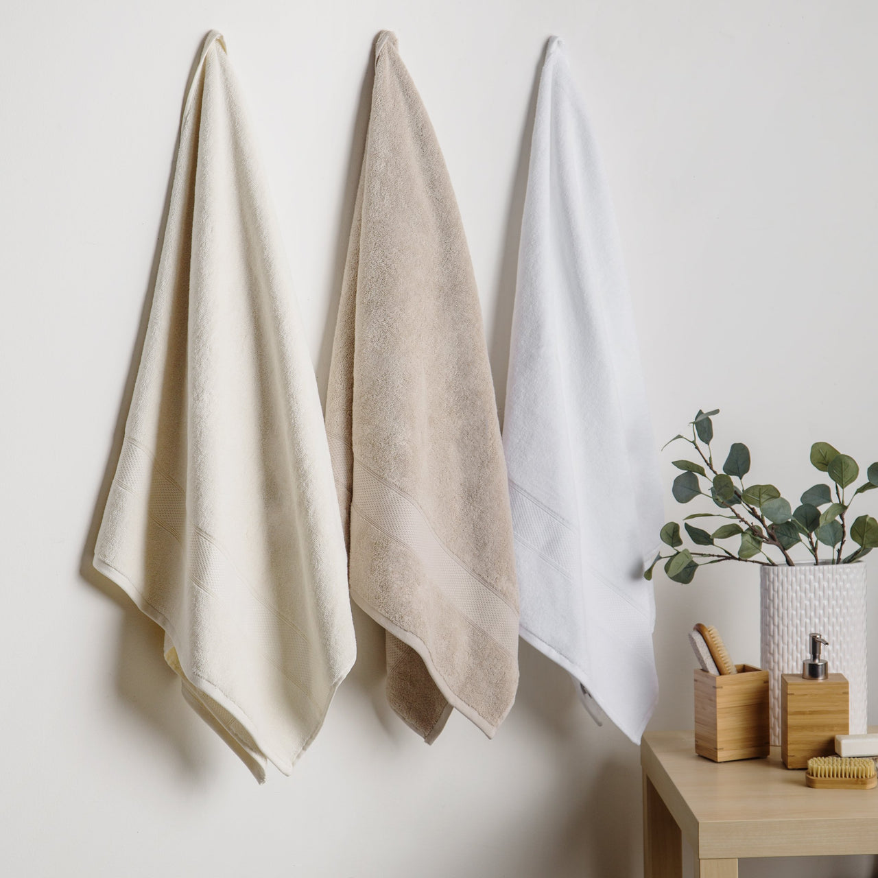 Mariabella Luxe Egyptian Cotton Towels - 6 COLORS - 2 SET SIZES -