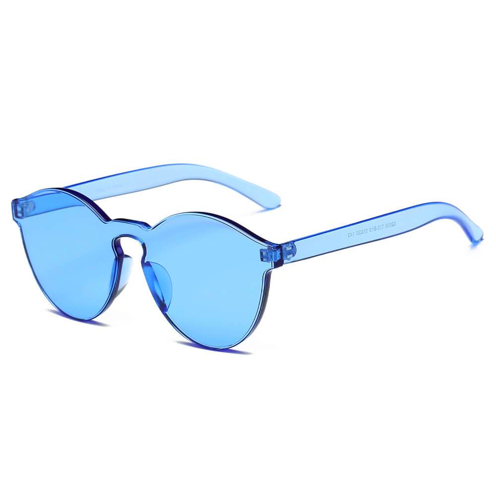 Fargo | S2005 - Hipster Translucent Unisex Monochromatic Candy Colorful Lenses Sunglasses - 9 COLORS -