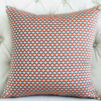 Thumbnail for Sunny Cave Orange and Beige Luxury Throw Pillow - 10 SIZES -