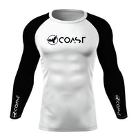 Thumbnail for FYC - Men's Black Sleeve Performance Rash Guard UPF 40+ - 1 COLOR -