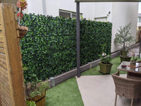 Thumbnail for Artificial Ivy Hedge Panel Fake Vertical Garden 1m X 1m (Indoor or Outdoor) UV Resistant -