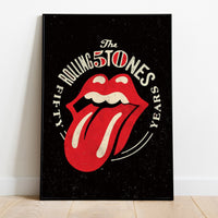 Thumbnail for Rolling Stones - Fifty Years - USA Printed - 4 SIZES -