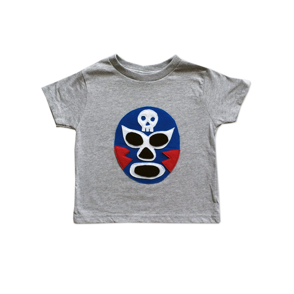 mi cielo - Kids T-Shirt - Luchador Azul -