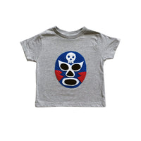 Thumbnail for mi cielo - Kids T-Shirt - Luchador Azul -