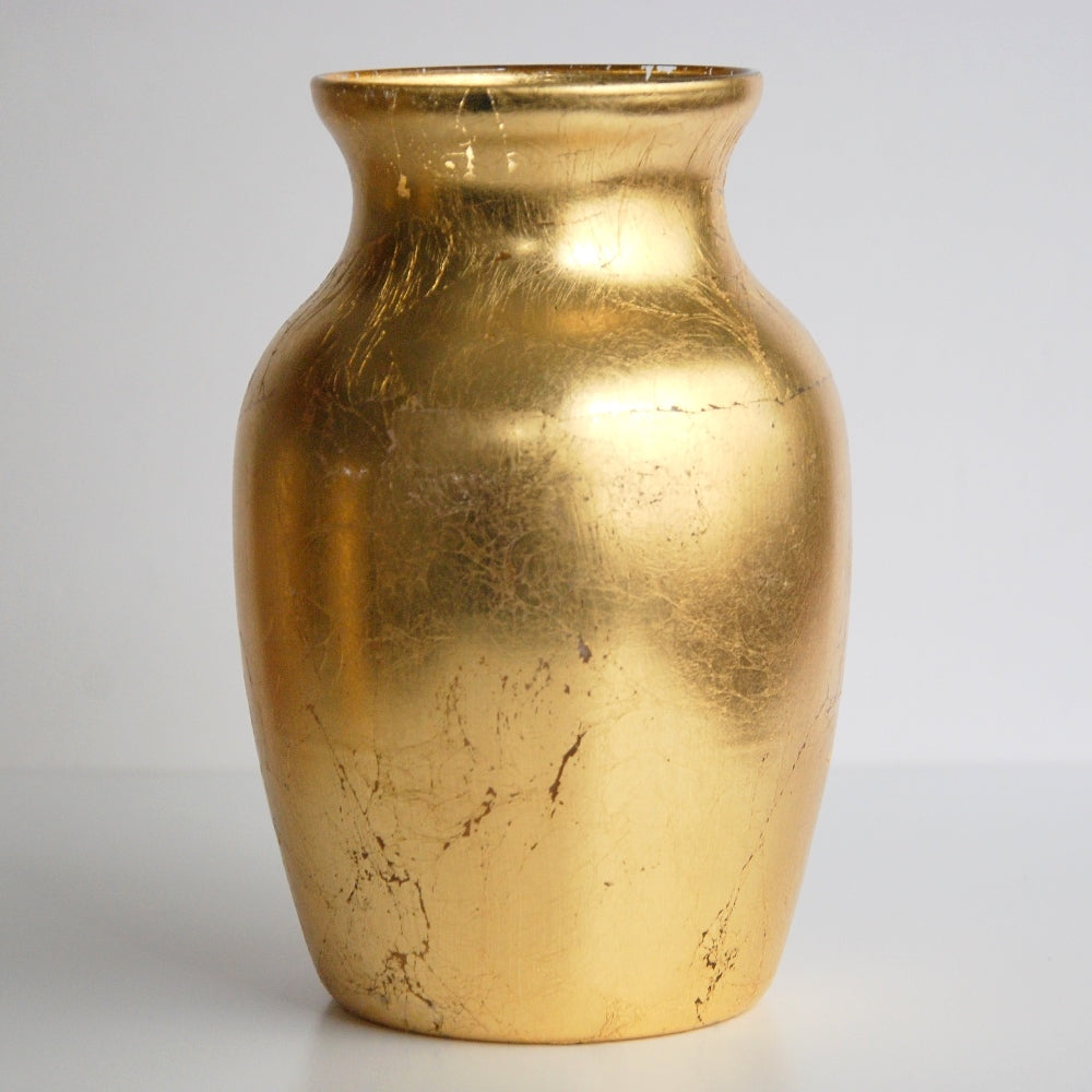 GILT - 7" Gold Flower Vase -