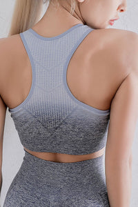 Thumbnail for Gradient Racerback Sports Bra - T - 4 COLORS -