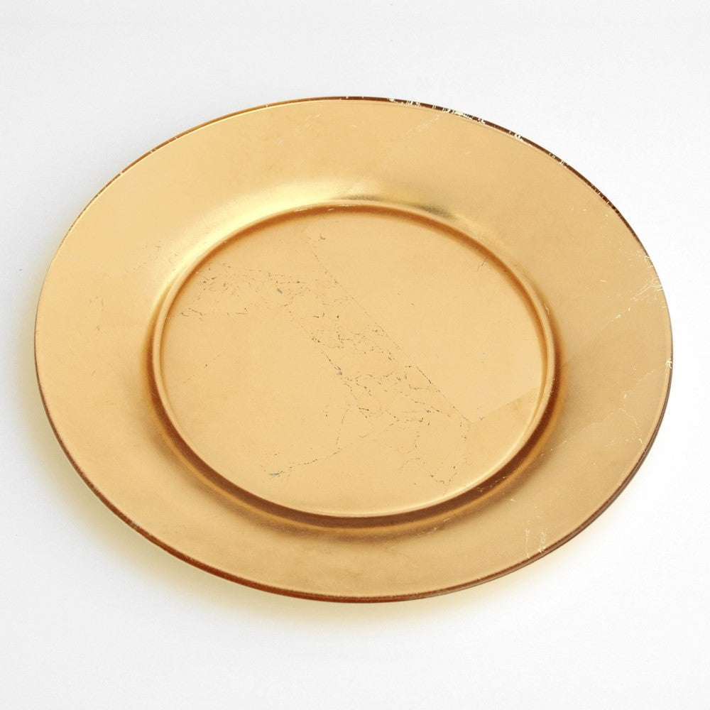 GILT - PRIMA Set/4 Gold Salad Plates -