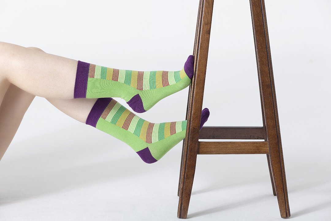 Women's Pear Garden Socks - 1 COLOR -