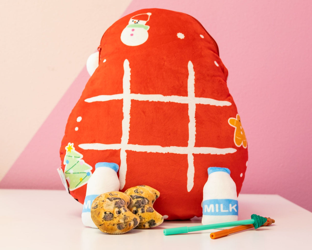 Tic Tac Toe Plushies - Santa's Cookies -