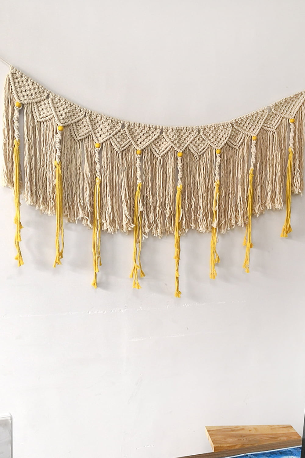 Fringe Macrame Wall Hanging - 53.5" X 15.7" - T - 1 COLOR -