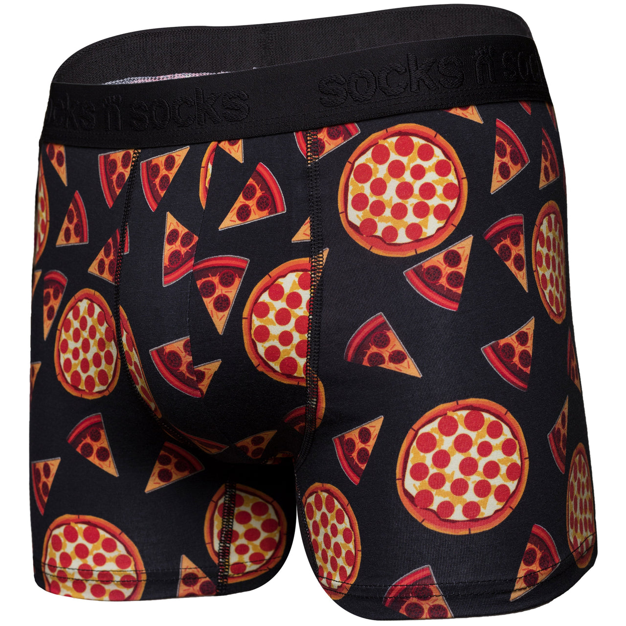 Men's Pizza Boxer Brief - 1 COLOR -