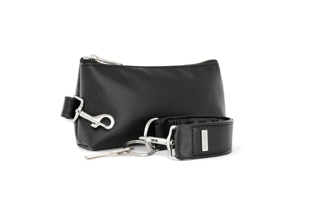 Keyper - Classic Black SIGNATURE 2-Piece KEYPIT Set • Wristlet - 6 OPTIONS -