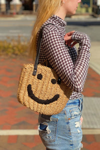 Thumbnail for Ellison & Young - All Happy Vibes Bucket Bag - 1 BIG SMILE -