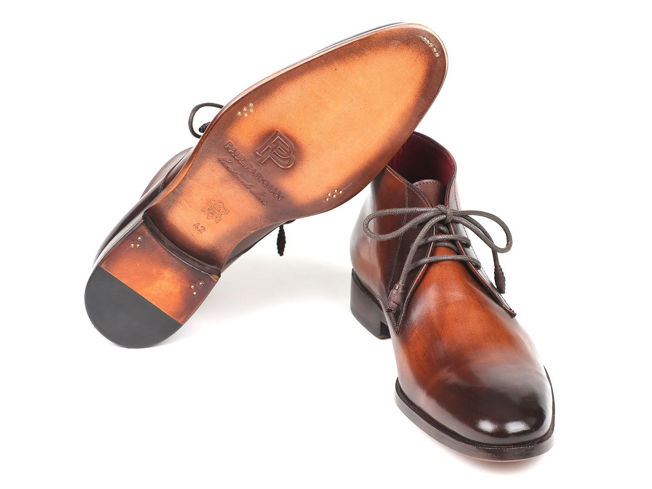 Paul Parkman - Chukka Boots Camel & Brown -