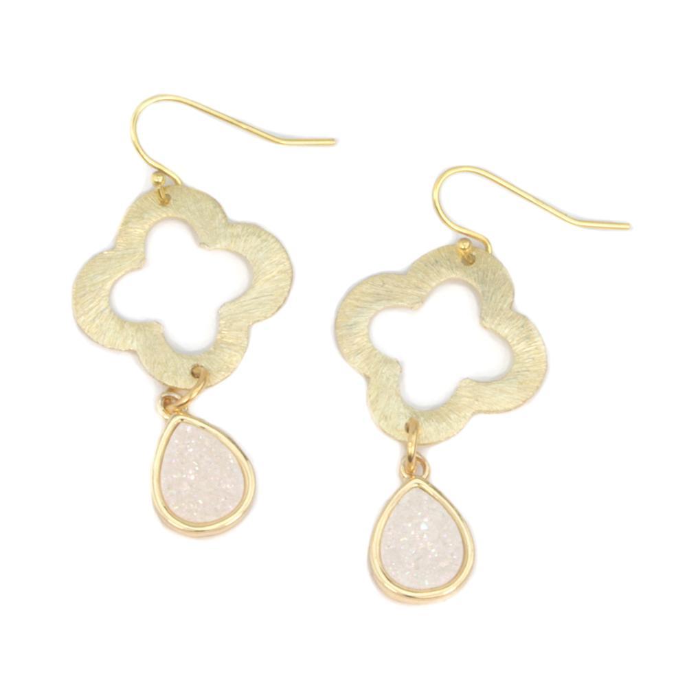 Christie Jean - Lucky Druzy Earrings - 5 COLORS -