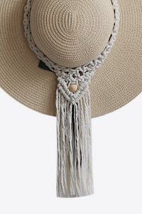 Thumbnail for Macrame Single Hat Hanger - HAT NOT INCLUDED - T - 32.3