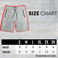 Thumbnail for Heathered Cotton Shorts - 1 COLOR -