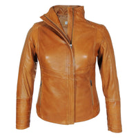 Thumbnail for Fadcloset - Arra Womens Leather Jacket - 5 COLORS -