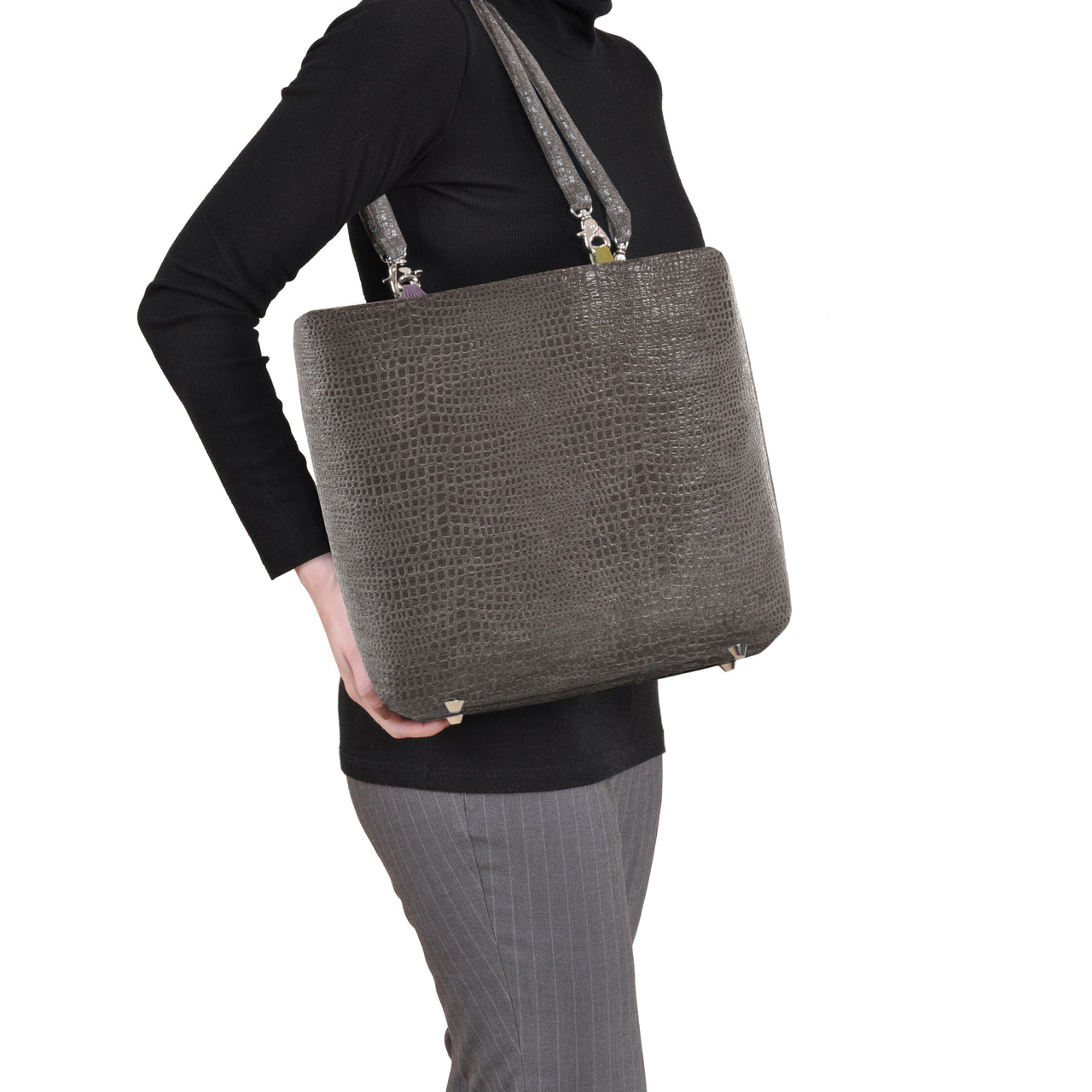 Boa Silver Small Tote - 1 COLOR -