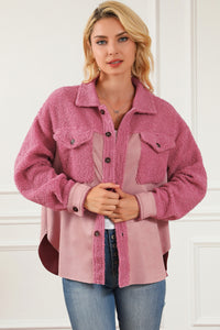 Thumbnail for Button Down Collared Jacket - T - 1 COLOR -