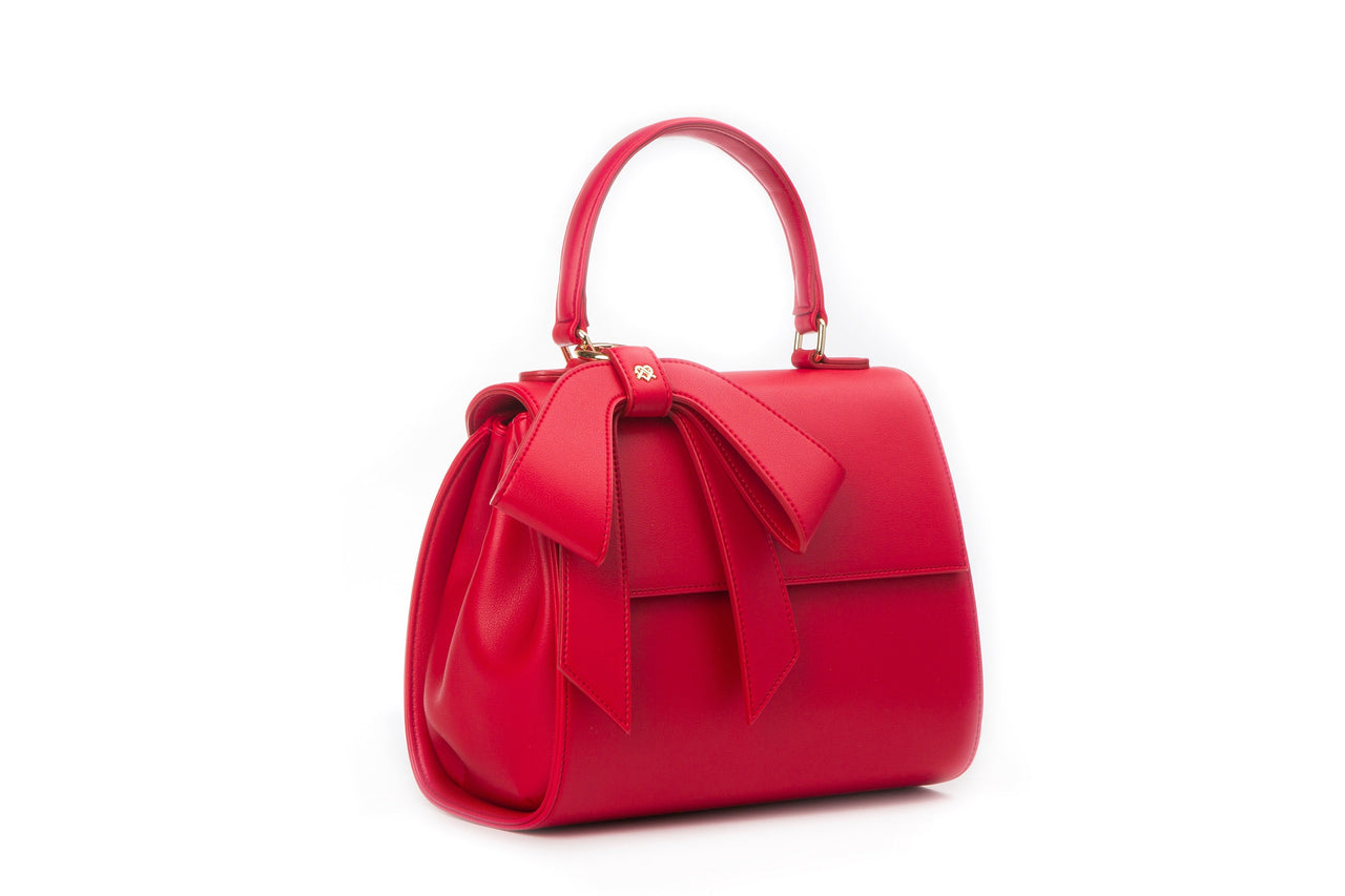 GUNAS NEW YORK - Cottontail - Red Vegan Leather Bag - 1 COLOR -