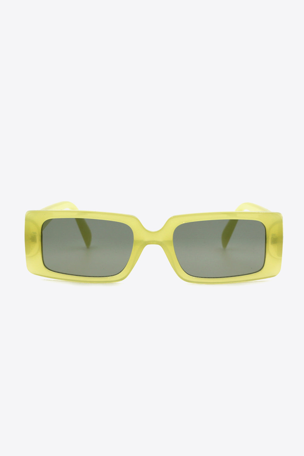 UV400 Polycarbonate Rectangle Sunglasses - T - 1 COLOR -