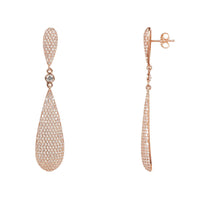 Thumbnail for LATELITA - Coco`s Long Drop Earrings Rosegold -