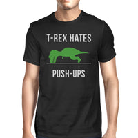 Thumbnail for T-Rex Push Ups Mens Funny Workout Shirts Lightweight Cotton T-Shirt - 8 COLORS -