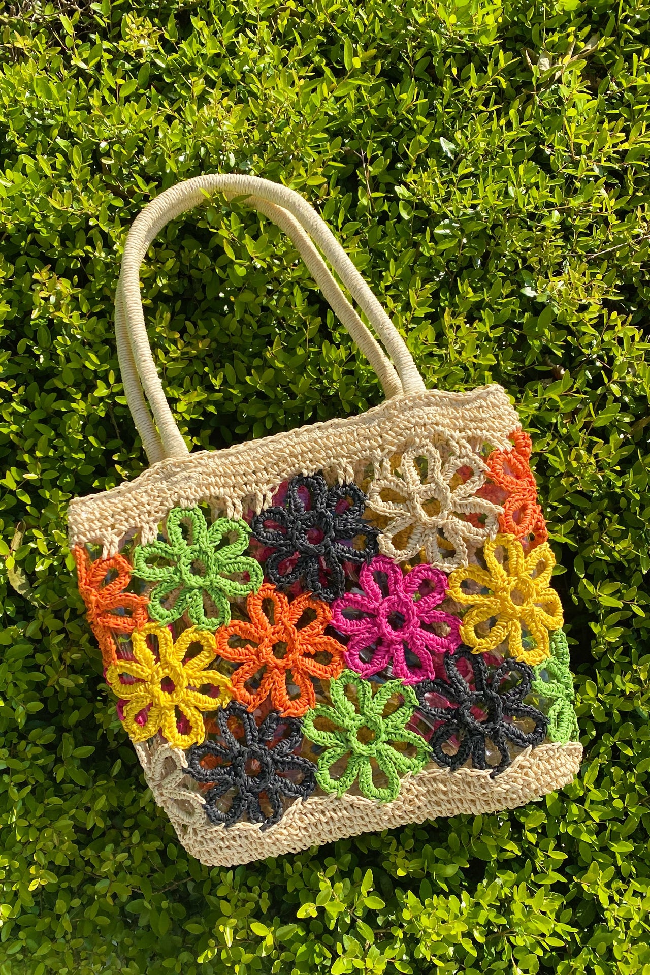 Ellison & Young - Hand Made Flower Power Tote - 1 COLOR -