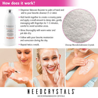 Thumbnail for NeedCrystals - Microdermabrasion Crystals 8 Oz. / 227 G. DIY Face Scrub With Vitamin C. -