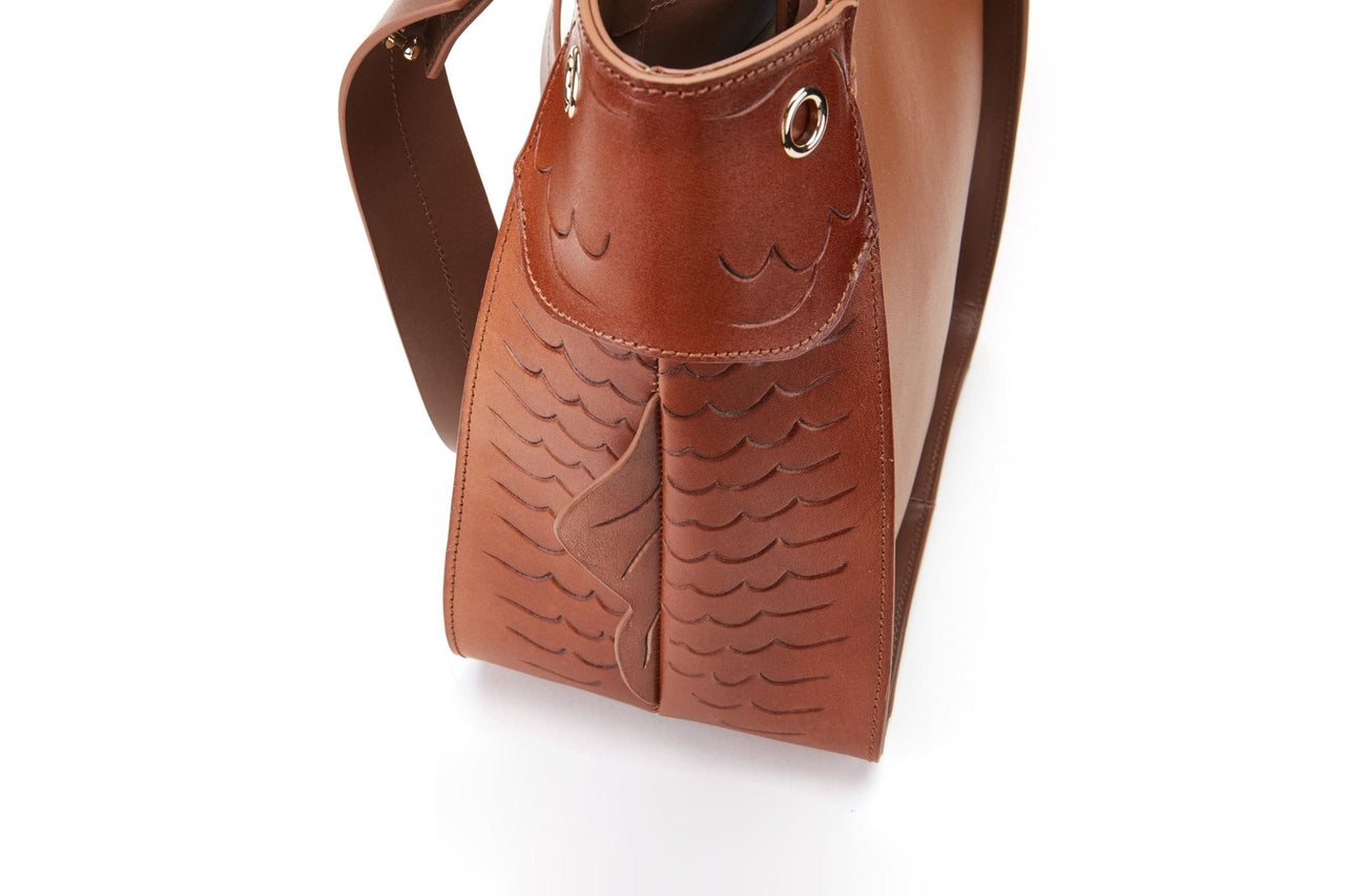 Bellorita - Carp Brown Shoulder Bag - 1 COLOR -