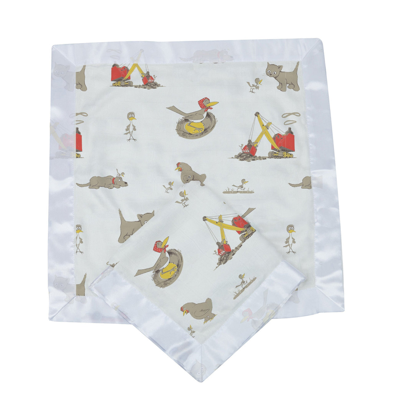 Newcastle - Are You My Mother Bamboo Muslin Security Baby Blankie -