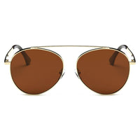 Thumbnail for Bethel | CA08 - Retro Mirrored Lens Teardrop Aviator Sunglasses - 6 COLORS -