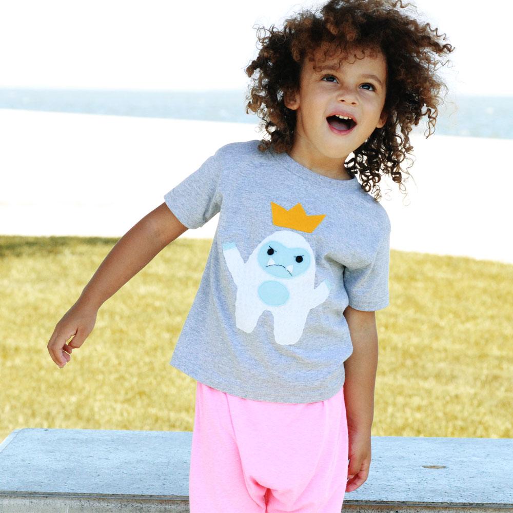 Kids T-Shirt - Yeti King - 1 COLOR