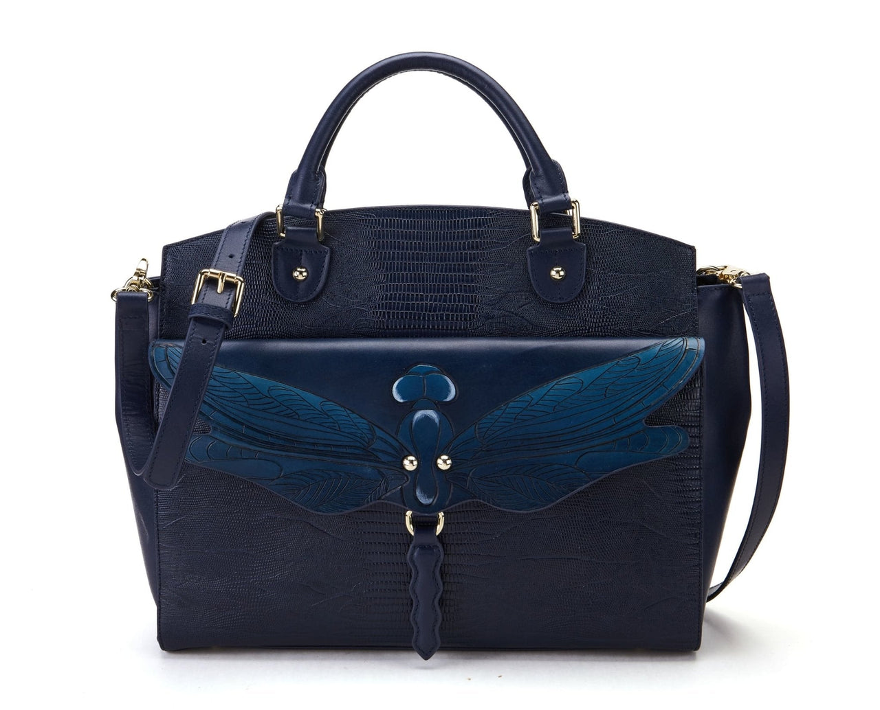 Bellorita - Dragonfly Blue Shoulder Bag - 1 COLOR -