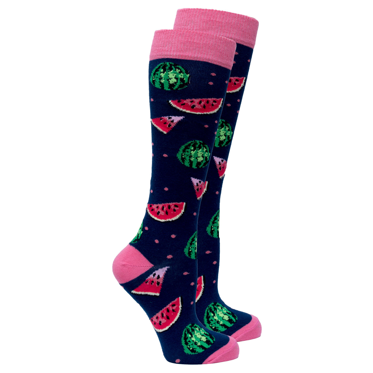 Women's Delightful Fruits Knee High Socks Set - 5 PACK -