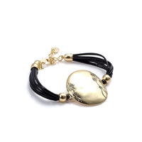 Thumbnail for Blinglane - Dandelions Bold Gold Statement  Bracelet - 1 COLOR -